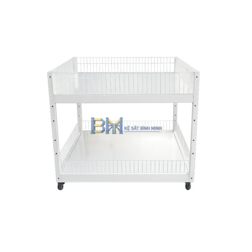 Kệ siêu thị vuông - 2 tầng và 3 tầng